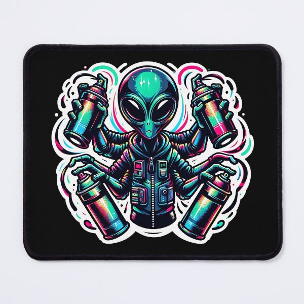 Item preview, Alien Urban Graffiti. designed and sold by Ivanious.