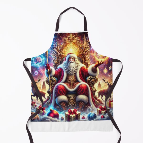 Item preview, Throne of the Cosmos: Santa's Galactic Reign designed and sold by damiansart.