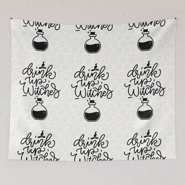 Item preview, Drink up witches designed and sold by CreativaNook.