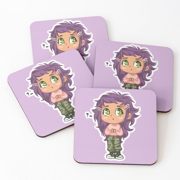 Item preview, Camo Chibi Girl  designed and sold by ChunkyPandaArt.
