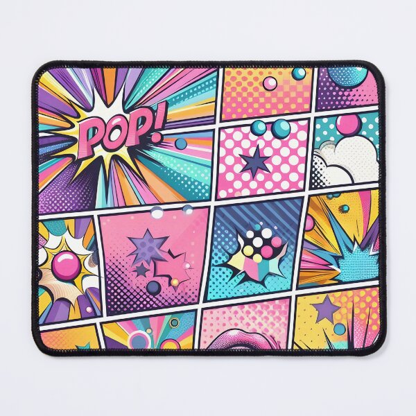 Item preview, Pop art cartoon style abstract designed and sold by Ilikeiwantilove.