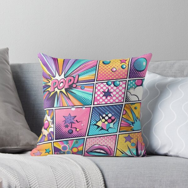 Item preview, Pop art cartoon style abstract  designed and sold by Ilikeiwantilove.