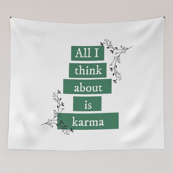 Item preview, All I think about is Karma - Taylor Swift  designed and sold by bombalurina.