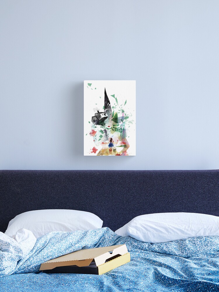 Thumbnail 2 of 3, Canvas Print, Not in Kansas Anymore v2 designed and sold by TravisClarke.