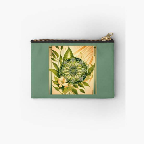 Aperçu de l'œuvre Mandala de fleurs Art Déco Photosynthèse créée et vendue par BugandAcorn.