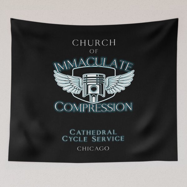 Item preview, Church of Immaculate Compression: Cathedral Cycle Service designed and sold by 1001Tees.net.