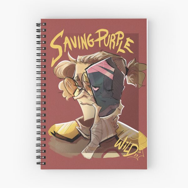 Item preview, ROTTMNT Saving Purple AU poster designed and sold by awildgoblinsart.