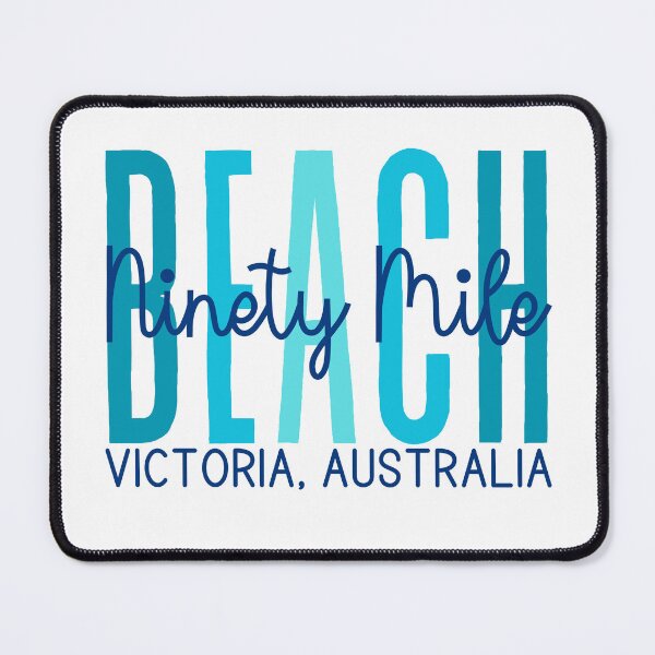 Item preview, Ninety Mile Beach Victoria Australia (Ocean) designed and sold by Whackadoodletee.