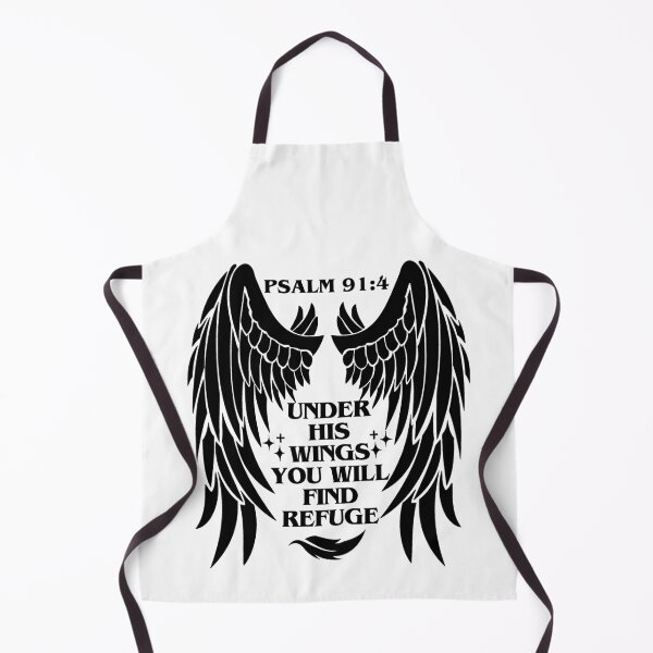 Item preview, Psalm 91:4, bible verse designed and sold by MoriaStore.
