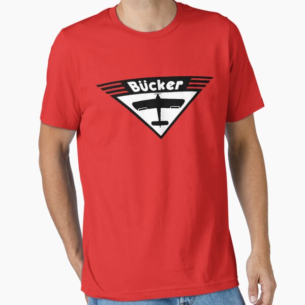 Vista previa del artículo con la obra «Logotipo de Bücker Flugzeugbau», diseñado y vendido por warbirdwear.