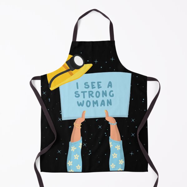 Item preview, I see a strong woman, strong woman. constrcution worker. designed and sold by Lunarmenta.