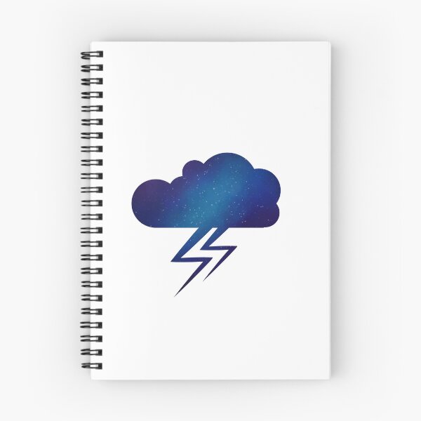 Item preview, Galaxy thundercloud designed and sold by AmyJStickers.