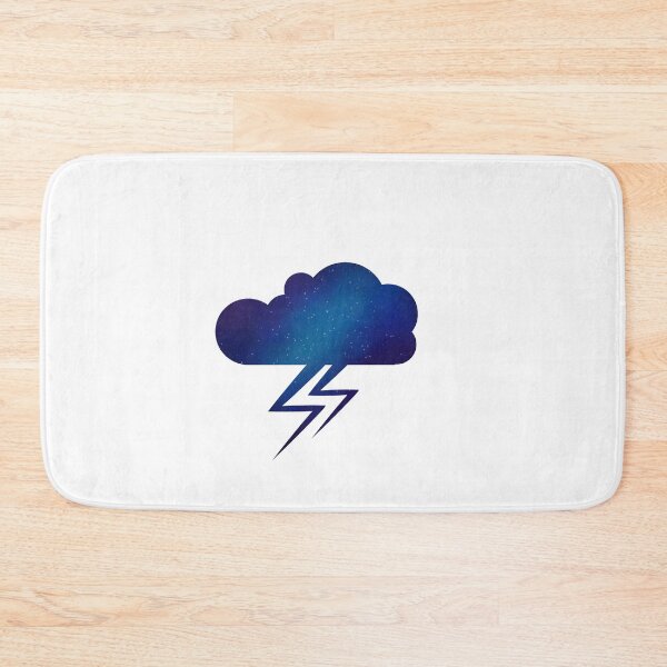 Item preview, Galaxy thundercloud designed and sold by AmyJStickers.