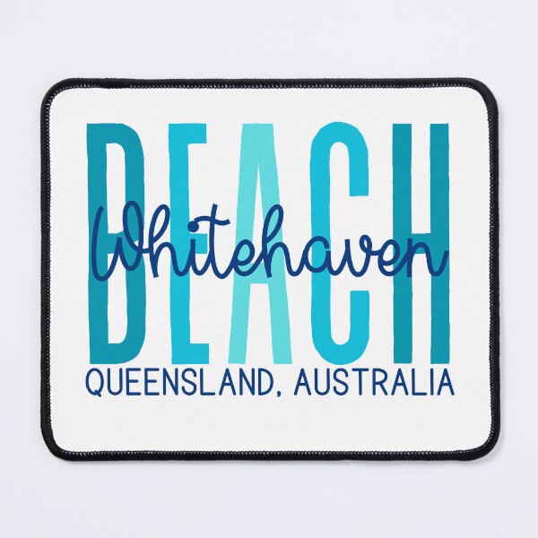 Item preview, Whitehaven Beach Queensland Australia (Ocean) designed and sold by Whackadoodletee.