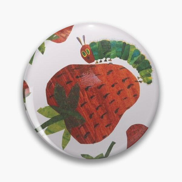Item preview, the very hungry caterpillar strawberry print! designed and sold by xosillycore.