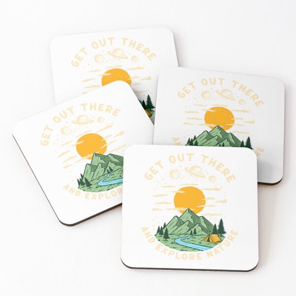 Item preview, Get Out There and Explore Nature  designed and sold by TheCampingHiker.