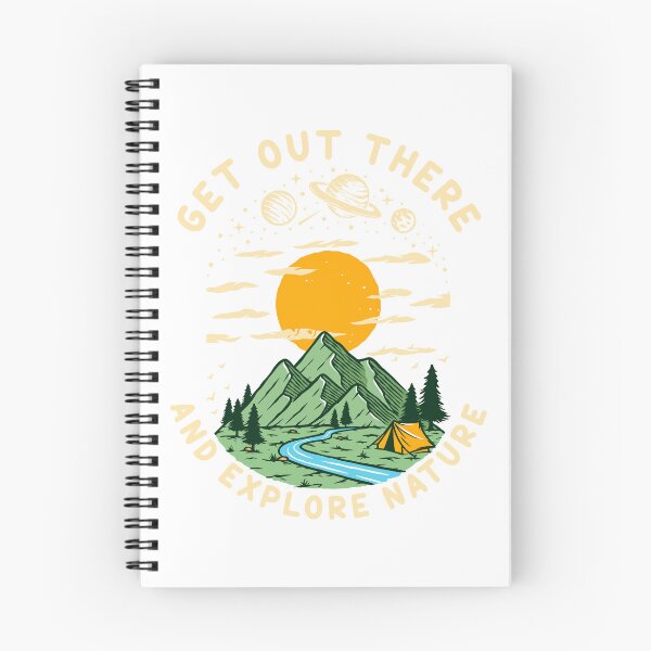 Item preview, Get Out There and Explore Nature  designed and sold by TheCampingHiker.