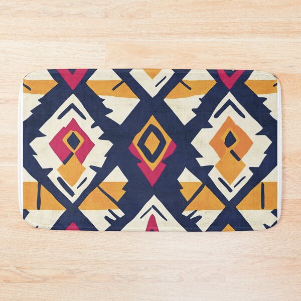 Item preview, Colorful Tribal Patterns - Symmetrical Shape designed and sold by Pujo Design.