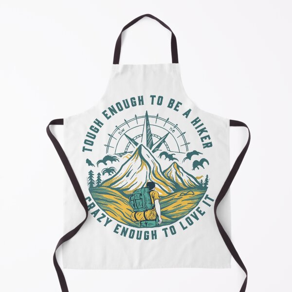 Item preview, Tough Enough to Be a Hiker Crazy Enough to Love it designed and sold by TheCampingHiker.