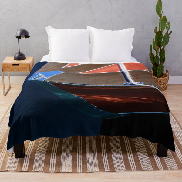 Item preview, Classic Wooden Boat on Blue Water designed and sold by Darin Ashton.