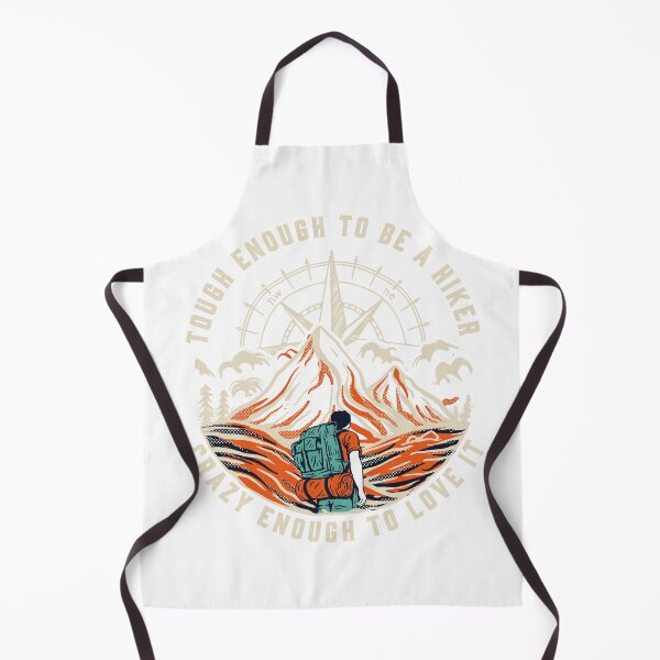 Item preview, Tough Enough to Be a Hiker Crazy Enough to Love it designed and sold by TheCampingHiker.