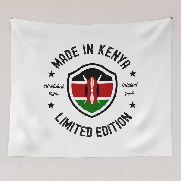 Item preview, Made In Kenya, Limited Edition | For Birthday in 1980s designed and sold by PearlMoonGrapes.