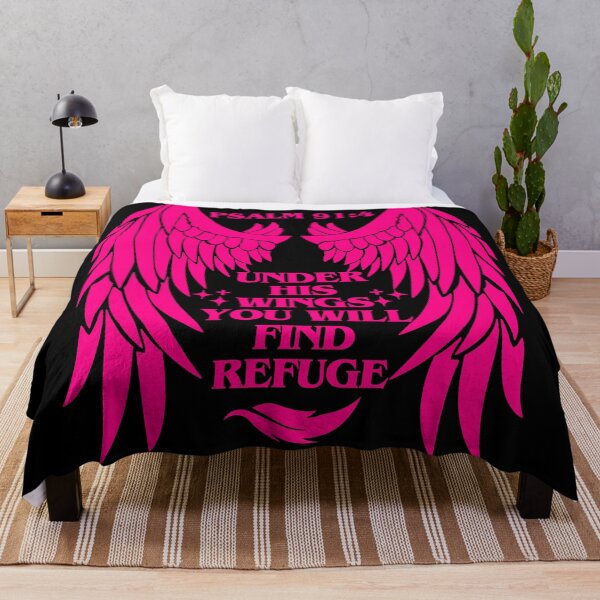 Item preview, Under His Wings You Will Find Refuge, bible verse  designed and sold by MoriaStore.
