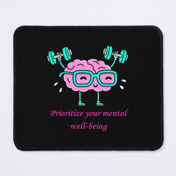 Item preview, Strong Brain Cartoon Promoting Mental Well-Being designed and sold by AnyMar2023.