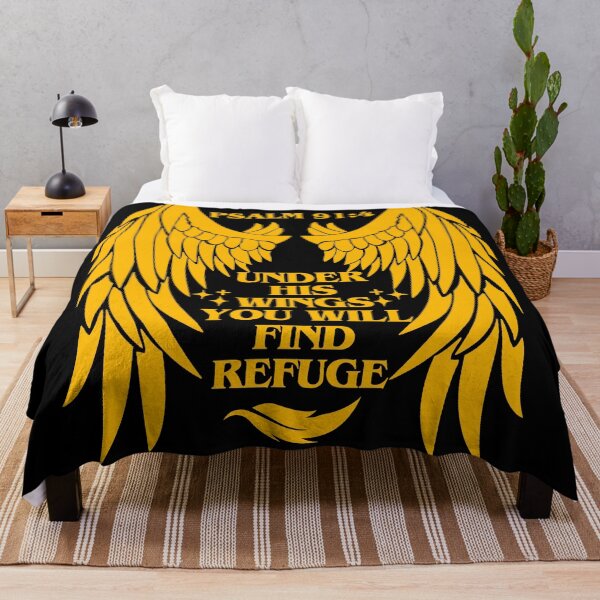 Item preview, Under His Wings You Will Find Refuge, Christian Faith  designed and sold by MoriaStore.