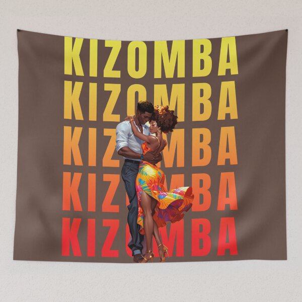 Item preview, KIZOMBA DANCER AFRO COUPLE designed and sold by La Loca.