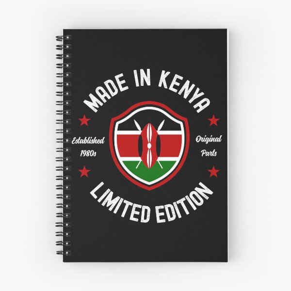 Item preview, Made In Kenya, Limited Edition | For Birthday in 1980s - Black designed and sold by PearlMoonGrapes.
