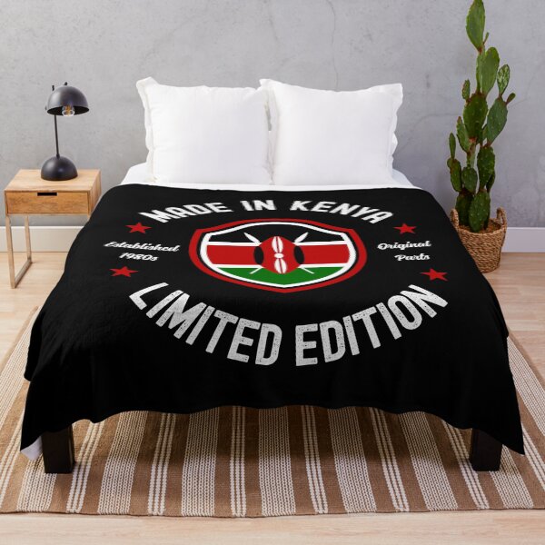 Item preview, Made In Kenya, Limited Edition | For Birthday in 1980s - Black designed and sold by PearlMoonGrapes.