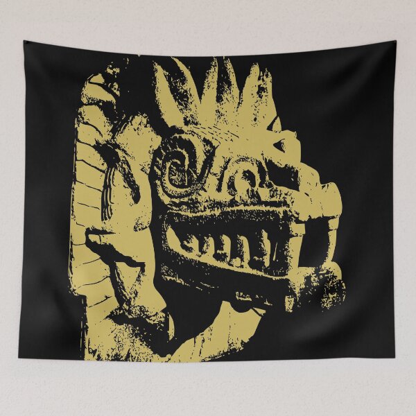 Item preview, Aztec Serpent God designed and sold by DesignFantazia.