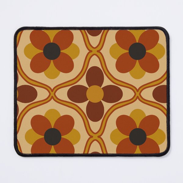 Item preview, Retro Camper Floral Pattern designed and sold by Stephanie McRae.