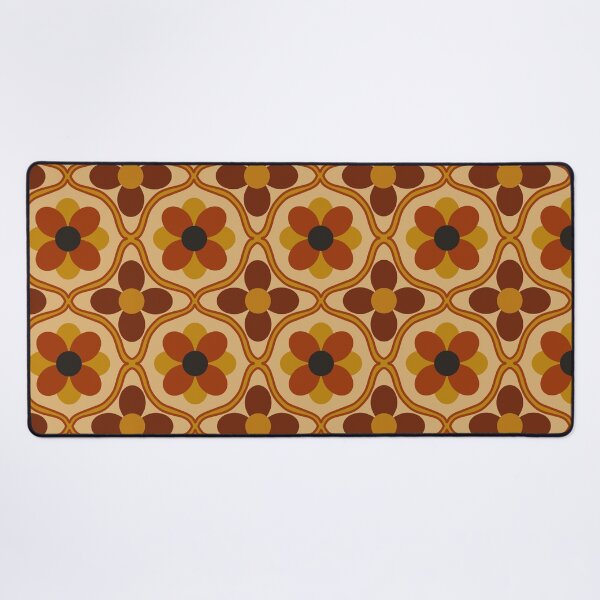 Item preview, Retro Camper Floral Pattern designed and sold by Stephanie McRae.