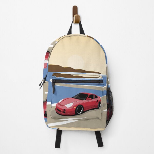 Artikelvorschau, 2004 Roter Porsche 996 911 Turbo Ocean Drive entworfen und verkauft von blackdogshop.