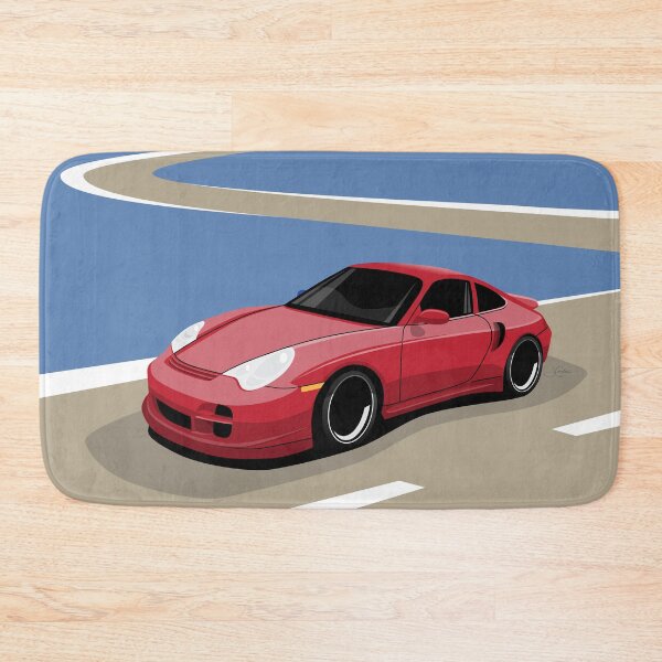 Item preview, Porsche 996 911 turbo rojo de 2004 con tracción en las cuatro ruedas designed and sold by blackdogshop.