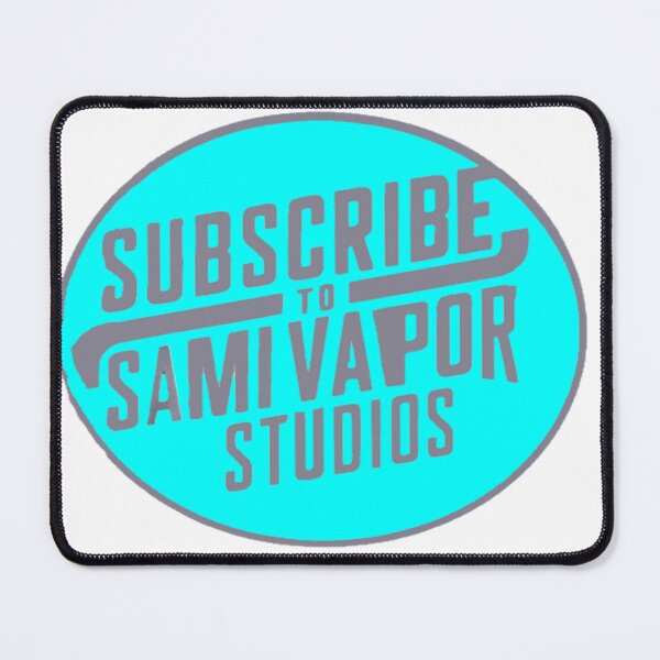 Item preview, Subscribe to SamiVaporStudios Blue Logo designed and sold by SamiVaporStudio.
