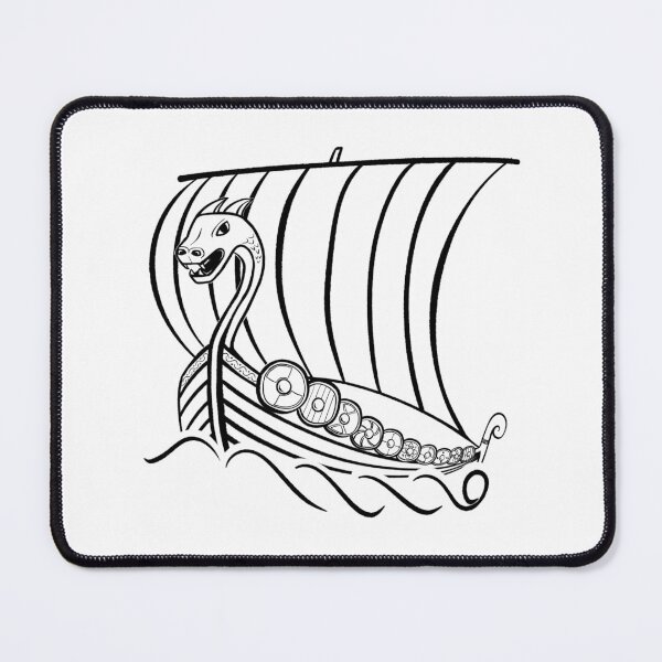 Item preview, Viking Dragon Long Boat designed and sold by Jenny Slusarz.