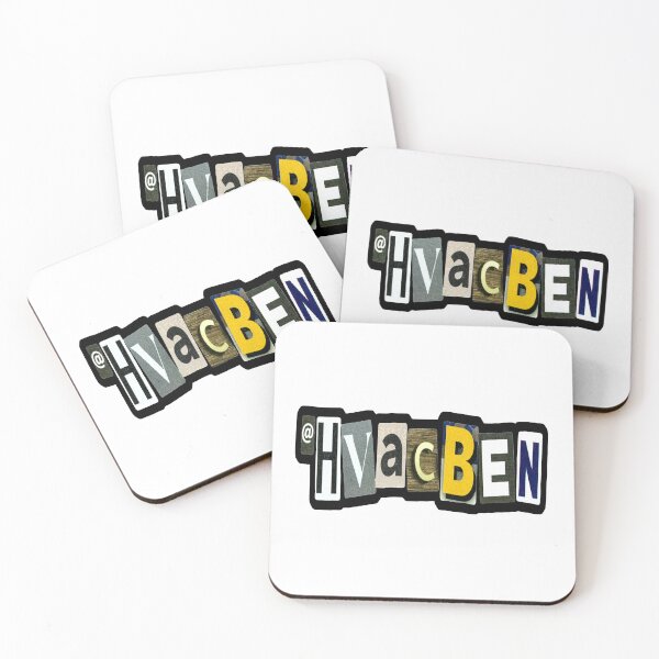 Item preview, HVACBEN Ransom Letters designed and sold by hvacben.