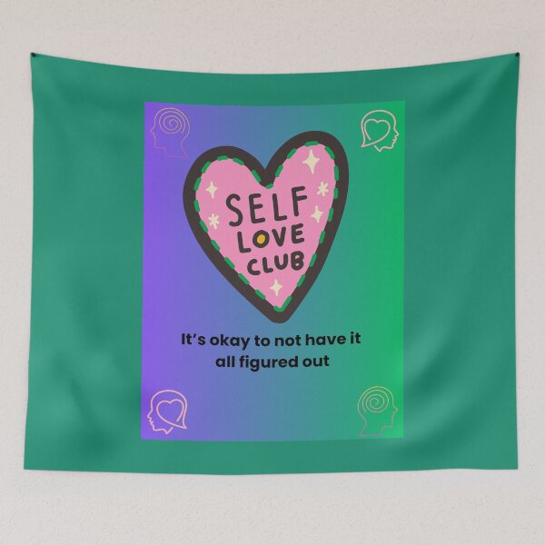 Item preview, Self Love Club designed and sold by Art With Impact – Statement Art & Apparel for Deep Thinkers.