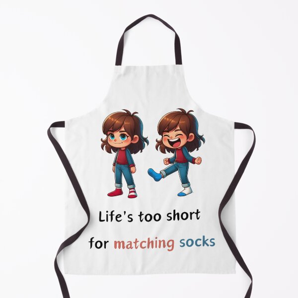 Item preview, Life is too short for matching socks designed and sold by AndrijaaS.