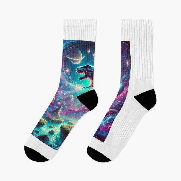 Item preview, Jurassic Cosmos: A Dinosaur's Dance Among the Stars designed and sold by damiansart.