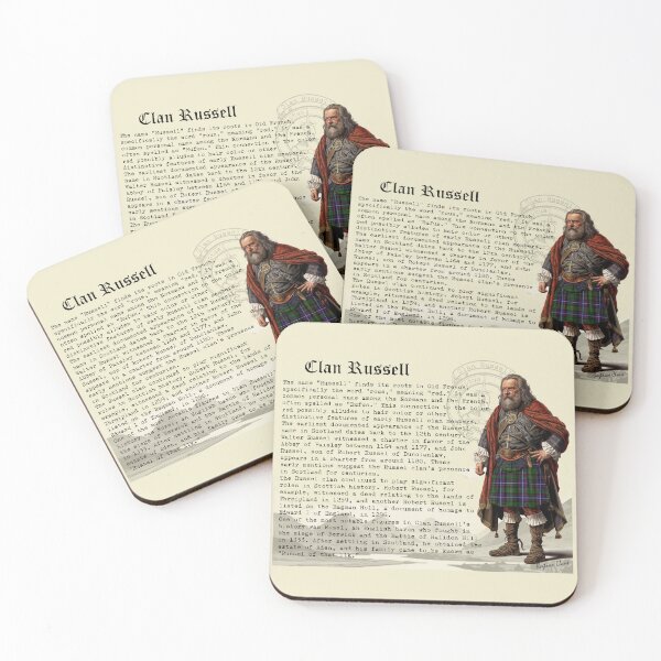 Item preview, Clan Russell Scottish Clan History  designed and sold by BagTown Clans.