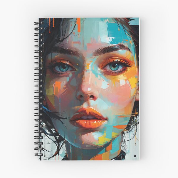 Item preview, portrait of a woman in a modern pop-art style designed and sold by studio-life.