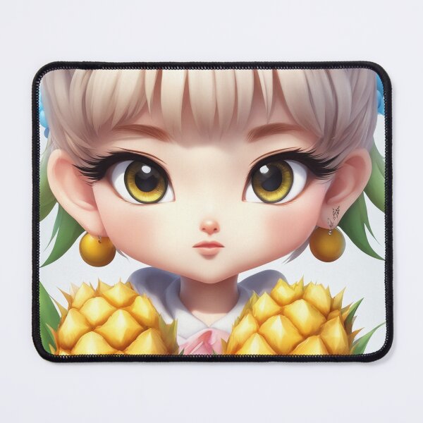 Item preview, Cute Pineapple Fruit Cartoon Vector Icon Illustration designed and sold by hjian8219.