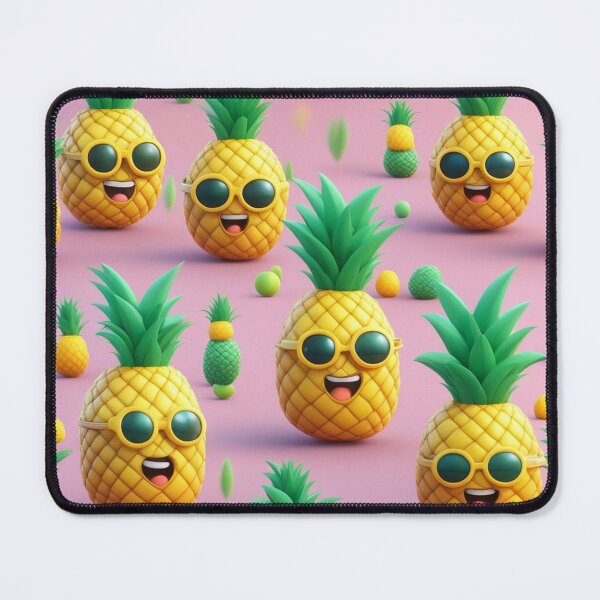 Item preview, Cute Pineapple Fruit Cartoon Vector Icon Illustration designed and sold by hjian8219.