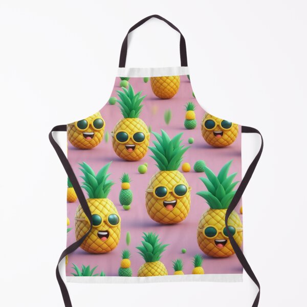 Item preview, Cute Pineapple Fruit Cartoon Vector Icon Illustration designed and sold by hjian8219.