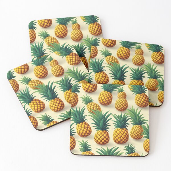 Item preview,  Cute Pineapple Fruit Cartoon Vector Icon Illustration designed and sold by hjian8219.