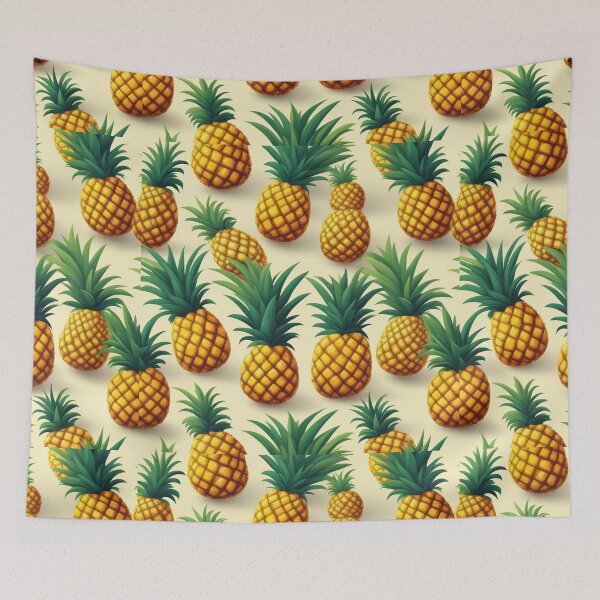 Item preview, Cute Pineapple Fruit Cartoon Vector Icon Illustration designed and sold by hjian8219.